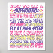Poster Comment être un super-héros (Devant)