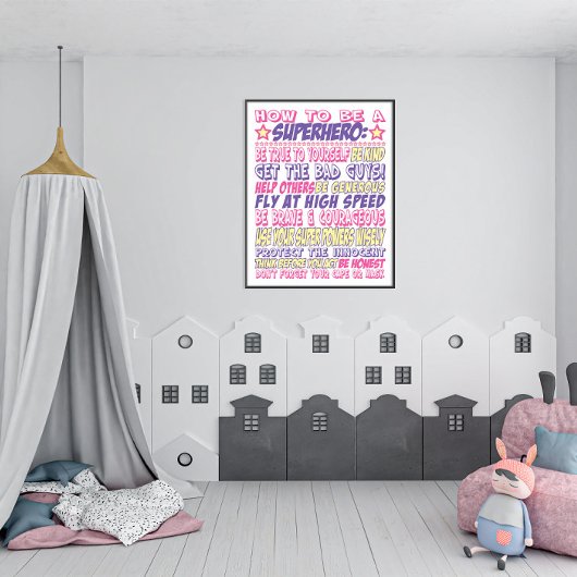 Poster Comment être un super-héros