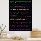 Poster Comment être une bonne fille juive (Bas Yisroel) (Cuisine)