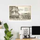Poster Comment ils viennent en Californie (0476A) (Bureau à domicile)