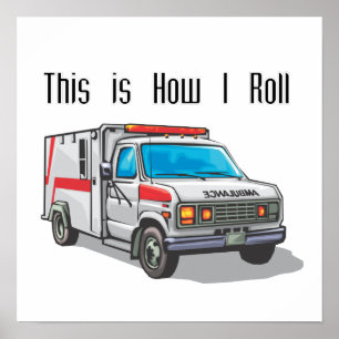 Poster Comment je lance l'ambulance