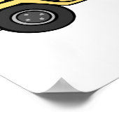 Poster Comment je marche (autobus scolaire) (Coin)