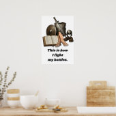 Poster Comment je mène mes batailles (Cuisine)