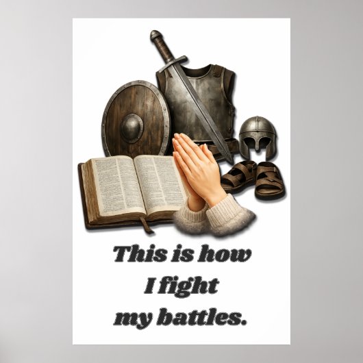 Poster Comment je mène mes batailles (Devant)