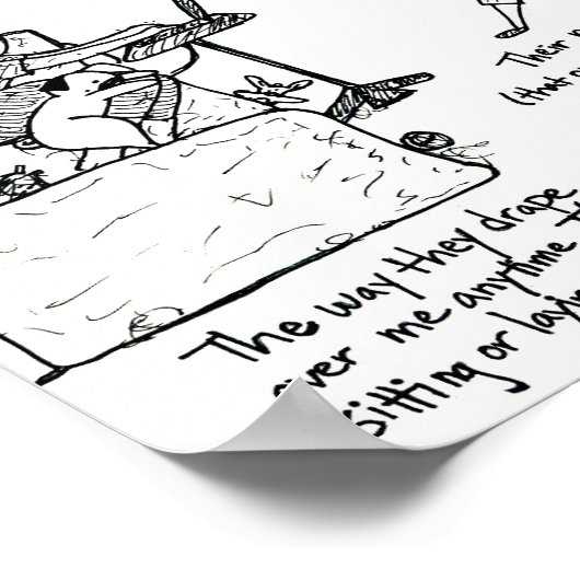 Poster Comment Je Sais Que Mes Carlins M'Aiment (Coin)