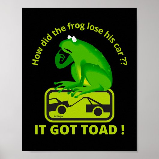 POSTER COMMENT LE ROG A-T-IL PERDU SA VOITURE ? ÇA A FAIT (Devant)