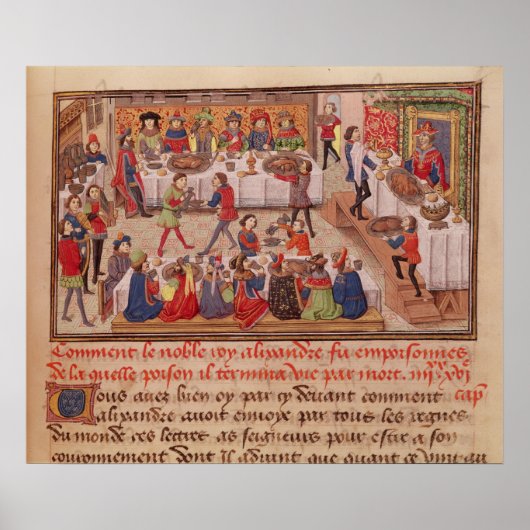 Poster Comment le roi Alexandre a été empoisonné (Devant)