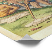 Poster Comment les Indiens recueillent l'or des cours d'e (Coin)