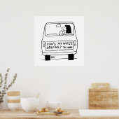 Poster Comment ma femme conduit-elle ? (Cuisine)