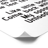 Poster Comment manger de la soupe - Les boules (Coin)