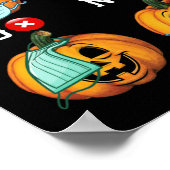 Poster Comment porter un masque Humours visage (Coin)