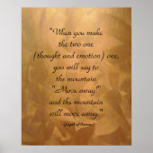 Poster Comment Prier Évangile De Thomas (Devant)