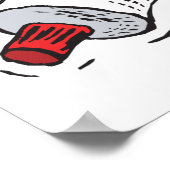 Poster Comment rouler le tube de dentifrice (Coin)