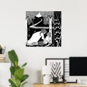 Poster « Comment Sir Lancelot fut découvert » par Aubrey (Bureau à domicile)