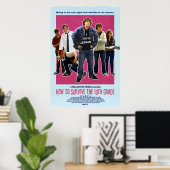 Poster Comment survivre à la 10e année - Vote Leonard (Bureau à domicile)
