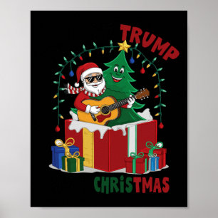 Poster Comment Trump a sauvé Noël et le Christ des Fêtes