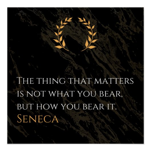 Poster Comment vous le supportez - Citation de philosophi (Devant)