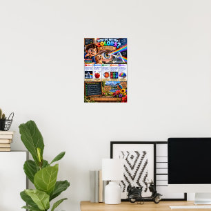 Poster Comment voyons-nous les couleurs Infographie