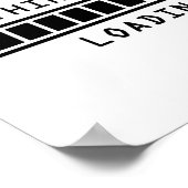 Poster Commentaire sarcastique Chargement de la riposte (Coin)