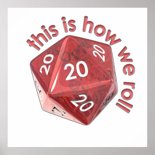 Poster CommentWeRoll20s (Devant)