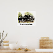 Poster Commerce de la peur (Cuisine)