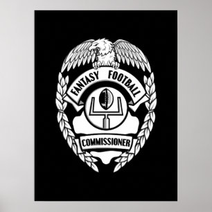 Poster Commissaire Imaginaire au football