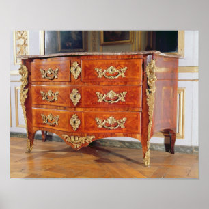 Poster Commode de Regency de Français, c.1720