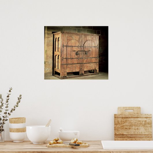 Poster Commode en chêne (Cuisine)