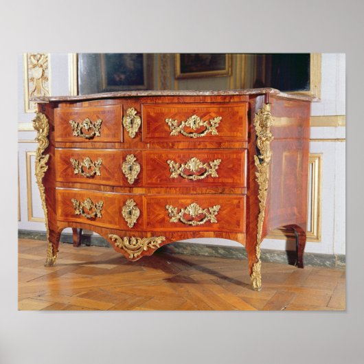 Poster Commode Régence française, c.1720 (Devant)