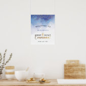 Poster Commune Sainte Première Bleue Bienvenue (Cuisine)