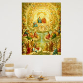 POSTER COMMUNION DE TOUS LES SAINTS DANS LA TRINITÉ DU CI (Cuisine)