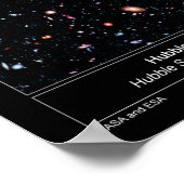 Poster Communiqué de presse de Hubble Extreme Deep Field (Coin)
