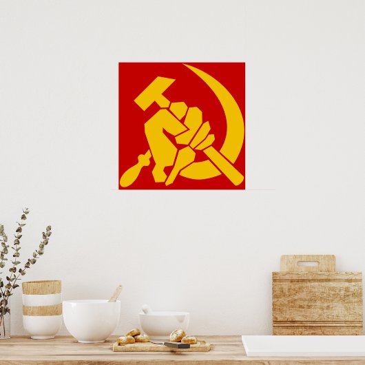 POSTER COMMUNISME (Cuisine)