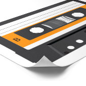 Poster Compact Cassette. (Coin)