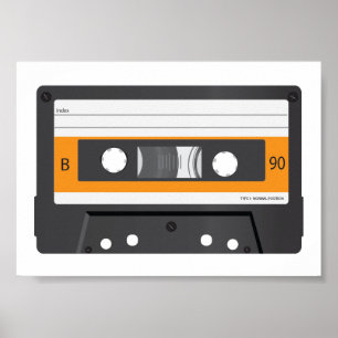 Poster Compact Cassette.