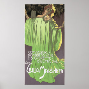 Poster Compagnia d'Opere Comiche