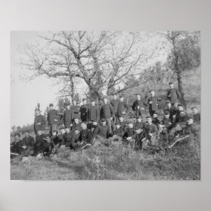 Poster Compagnie C, 3e infanterie américaine à Fort Meade