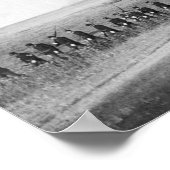 Poster Compagnie C, 3e infanterie américaine à marcher su (Coin)