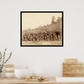 Poster Compagnie C 3e US Infantry Aiming Guns SD 1890 (Cuisine)