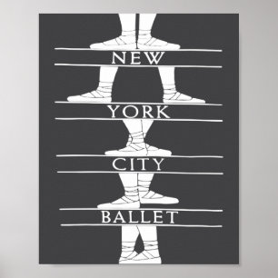 Poster Compagnie de ballet de New York Clic