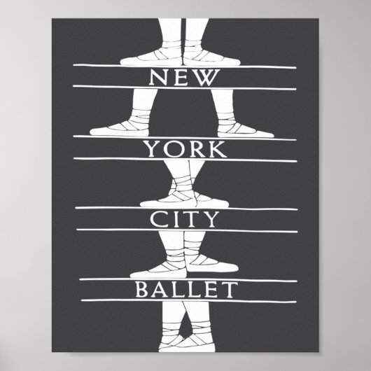 Poster Compagnie de ballet de New York Clic (Devant)