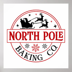 Poster Compagnie de boulangerie du pôle Nord