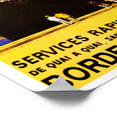 Poster Compagnie De Navigation Sud Atlantique (Coin)