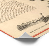 Poster Compagnie Peck, Stow et Wilcox (Coin)