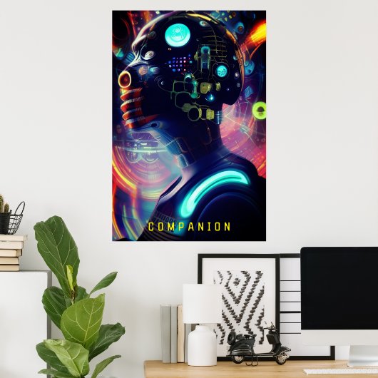 Poster Compagnon (Bureau à domicile)