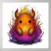 Poster Compagnon Élément de Feu (Devant)