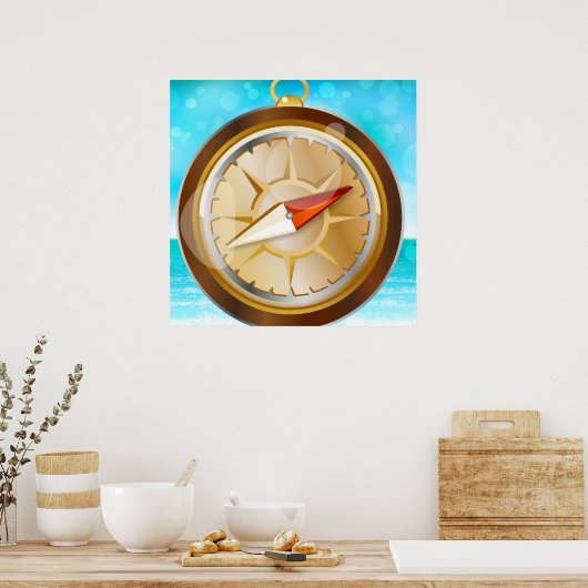 Poster Compas (Cuisine)