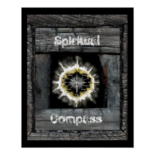 Poster Compas spirituel (Devant)