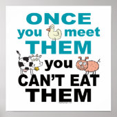 Poster Compassion animale (Devant)