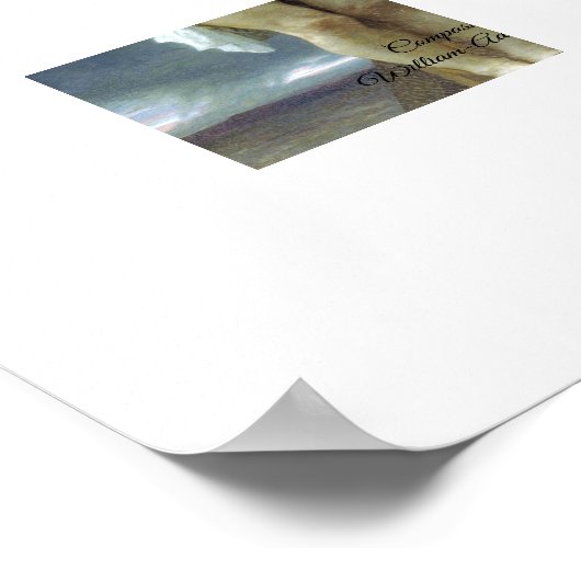 Poster Compassion de Christ Bouguereau (Coin)